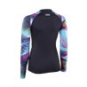 ION Rashguard Lizz LS women tropical-palm-glitch