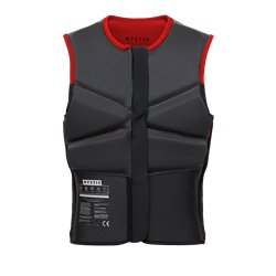 Mystic Block Impact Vest Fzip Kite red