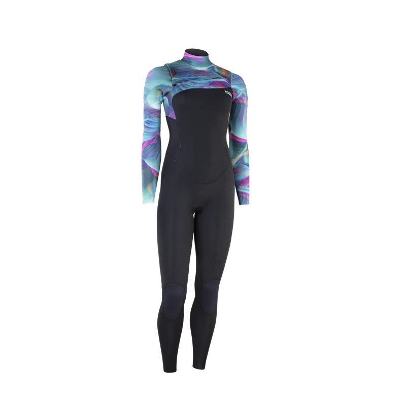 ION Wetsuit Amaze Core 4/3  Front Zip women tropicalpalmglitch