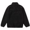 Mystic DTS Teddy Zip thru Sweat black