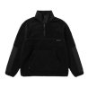 Mystic DTS Fleece Half Zip Sweat black