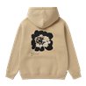 Mystic Heartsease Hood Sweat pale khaki