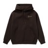 Mystic Heartsease Hood Sweat dark brown