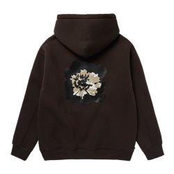 Mystic Heartsease Hood Sweat dark brown