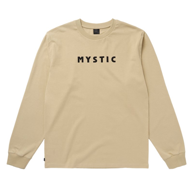 Mystic Brand L/S Tee pale khaki Mystic Brand L/S Tee pale khaki