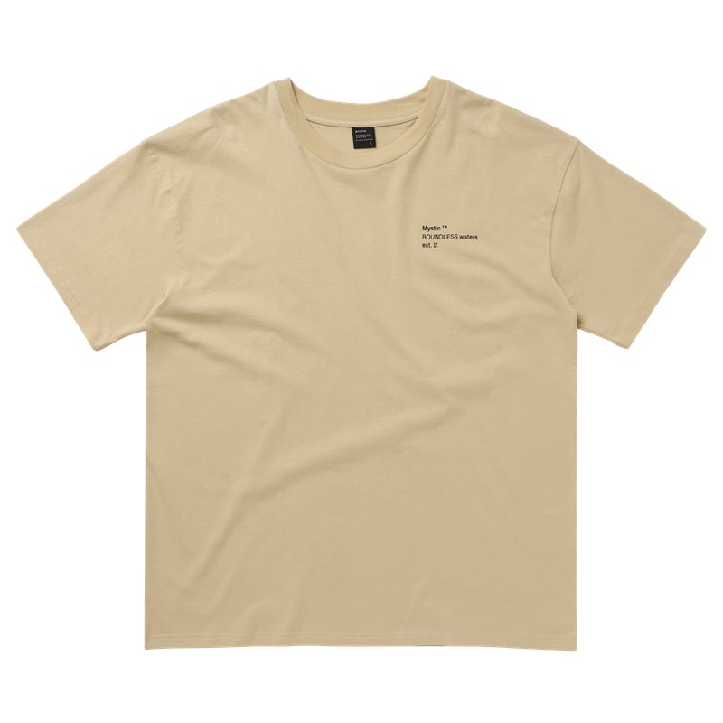 Mystic Heartsease Tee pale khaki Mystic Heartsease Tee pale khaki