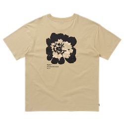 Mystic Heartsease Tee pale khaki