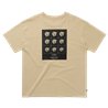 Mystic Pansy Tee pale khaki Mystic Pansy Tee pale khaki