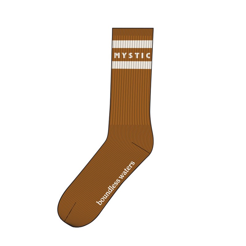 Mystic Brand Seasonal Socks golden brown Mystic Brand Seasonal Socks golden brown