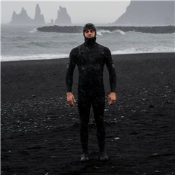 ION Wetsuit Seek Select 5.5/4.5 Hood Front Zip men black