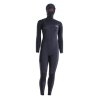 ION Wetsuit Amaze Amp 6/5 Hood Front Zip women black