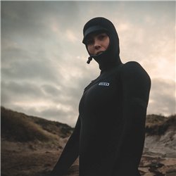 ION Wetsuit Amaze Amp 6/5 Hood Front Zip women black