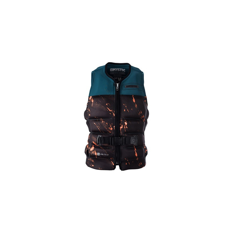 Mystic Stone Impact Zip Vest Men navy