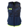 Mystic Diva Impact Vest FZip Women navy/lime