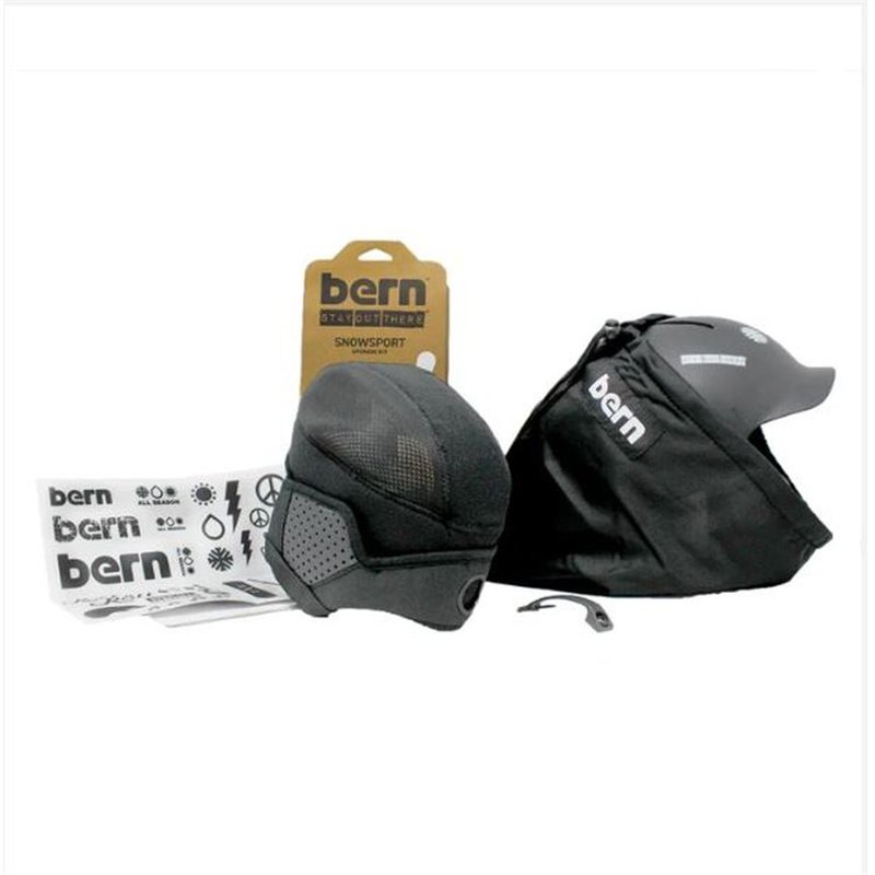 Bern Winter Liner Universal mat. black