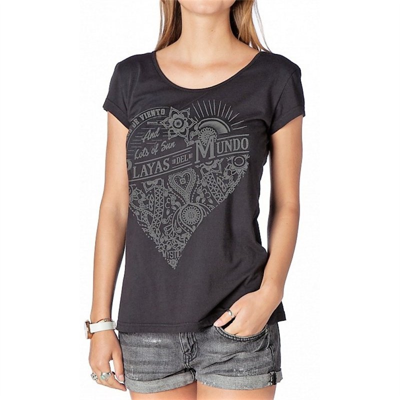 Mystic Melrose Tee caviar