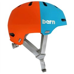 Bern Macon 2.0 MIPS mat. blue wht org