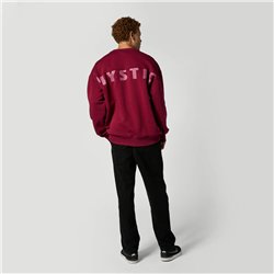 Mystic Profile Crew Sweat berry