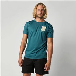 Mystic Boarding S/S Rashvest teal