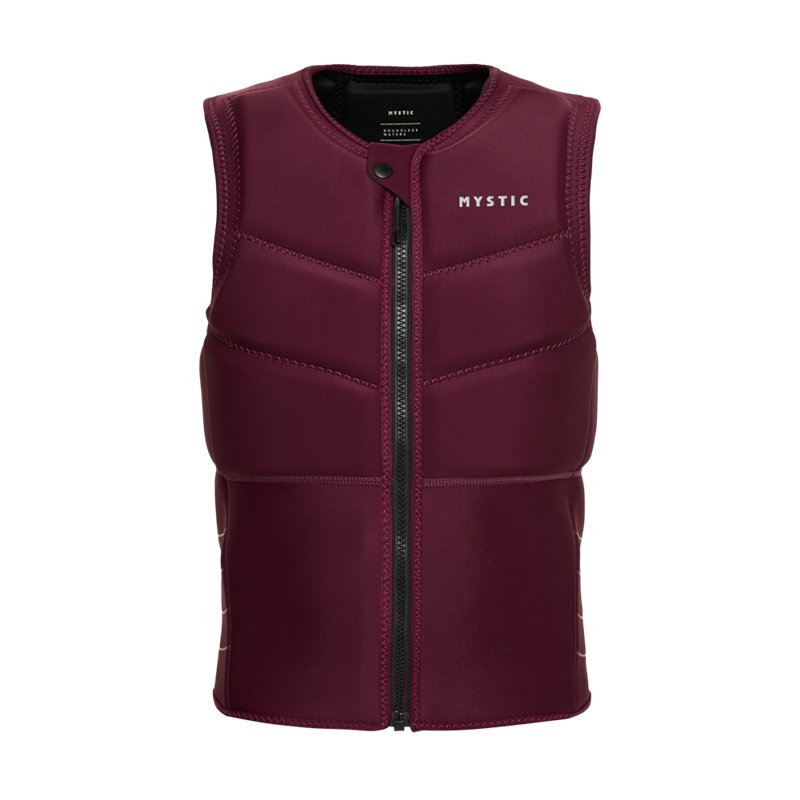 Mystic Star Impact Vest Fzip oxblood red