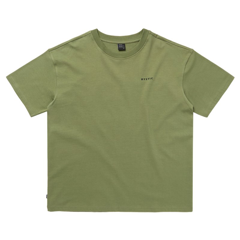 Mystic Profile Tee olive green