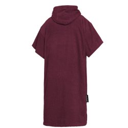 Mystic Poncho Brand oxblood red