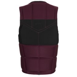 Mystic Peacock Impact Vest Fzip Wake oxblood red