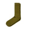 Mystic Icon Socks olive green