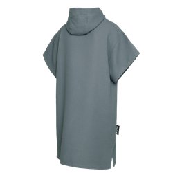 Mystic Poncho Waffle tidal blue