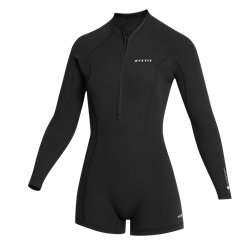 Mystic Lunar Longarm Shorty 2/2mm Fzip Women black