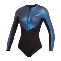 Mystic Sway Longarm Super Shorty 2/2mm Fzip BK ocean