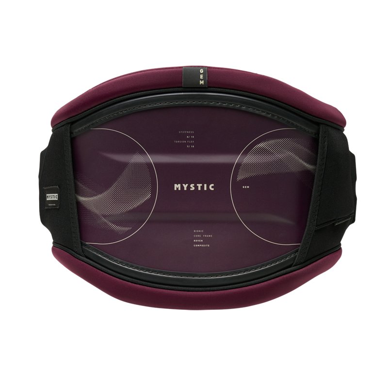 Mystic Gem Waist Harness Women oxblood red