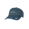 Mystic Washed Cap cypress green