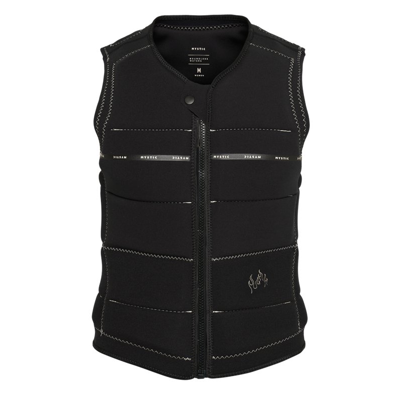 Mystic Raspa Elena Bodi Impact Vest Fzip Wake Women black