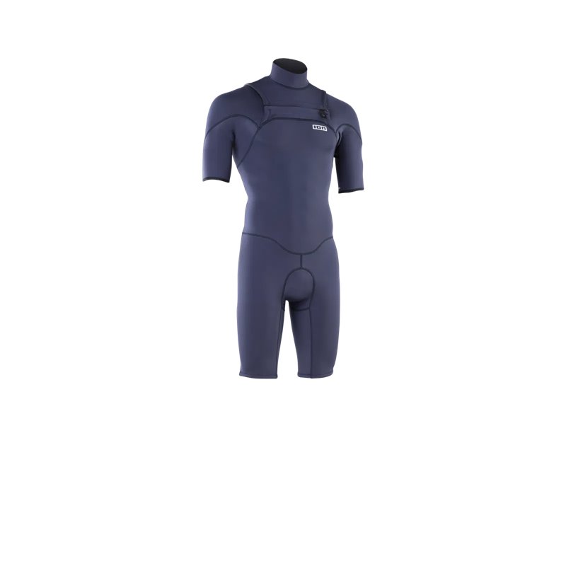 ION Wetsuit Element 2/2 Shorty SS Front Zip men blue-nights