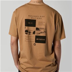 Mystic Trifecta Tee slate brown