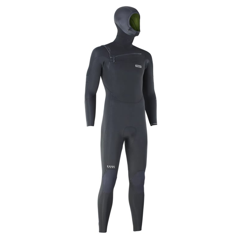 ION Wetsuit Seek Core 5/4 Hood Front Zip men black