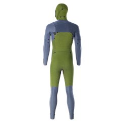 ION Wetsuit Seek Core 5/4 Hood Front Zip men black