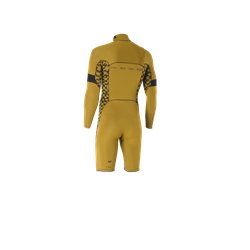 ION Wetsuit Seek Core 3/2 Shorty LS Front Zip men gold-burst