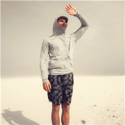 ION Rashguard Sun Pro LS men silver-green