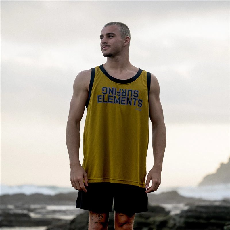 ION Wetshirt Basketball men gold-burst
