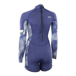 ION Wetsuit Amaze Shorty 2.0 LS Back Zip women deep water
