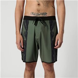 Mystic Warped Boardshort olive green