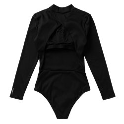 Mystic Sofi Open Back One Piece Women black