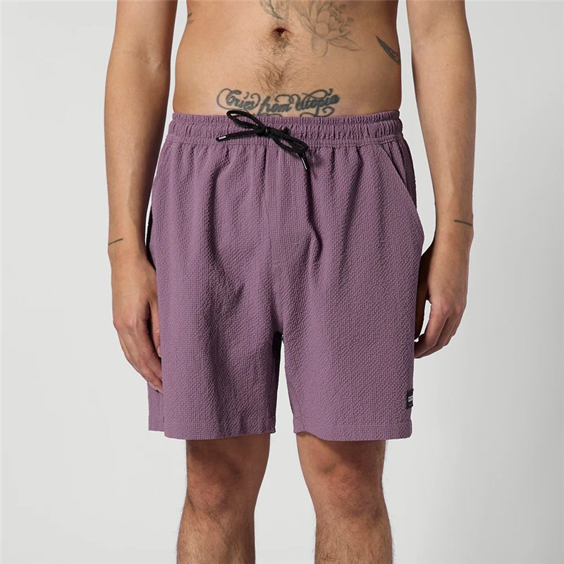 Mystic Brand Structure Swim Short rosewood