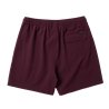 Mystic Brand Structure Swim Short oxblood red