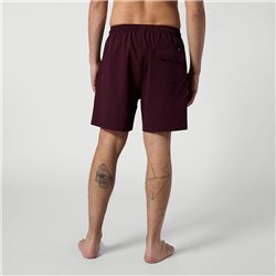 Mystic Brand Structure Swim Short oxblood red