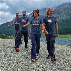 Swiss Kitesurf Brand Tee Unisex india ink grey