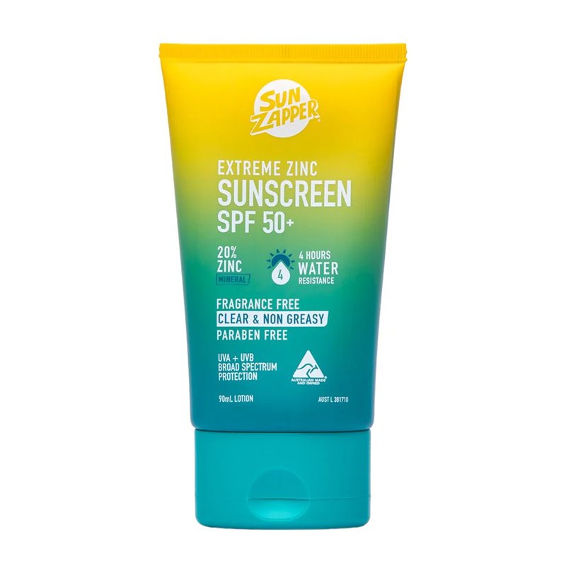 Sun Zapper Extreme Zinc Sunscreen Lotion 90mL SPF 50+