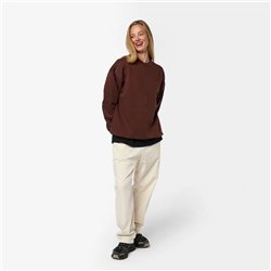 Mystic Profile Crew Sweat deep brown
